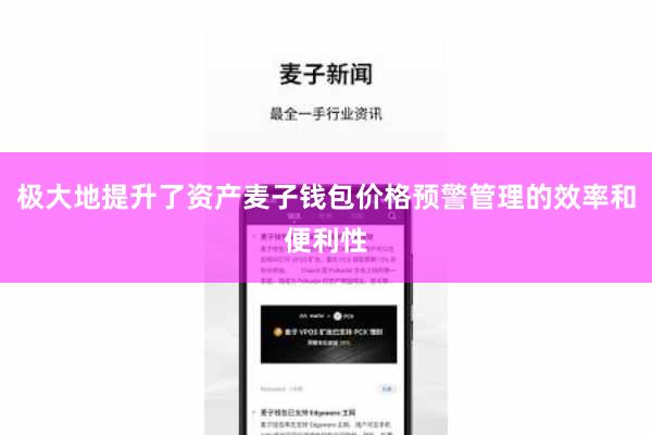 极大地提升了资产麦子钱包价格预警管理的效率和便利性