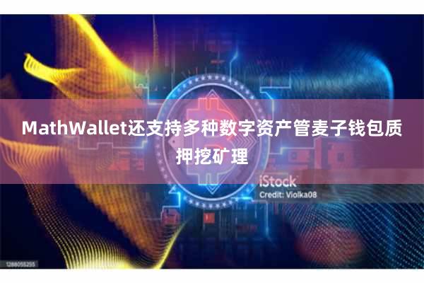 MathWallet还支持多种数字资产管麦子钱包质押挖矿理